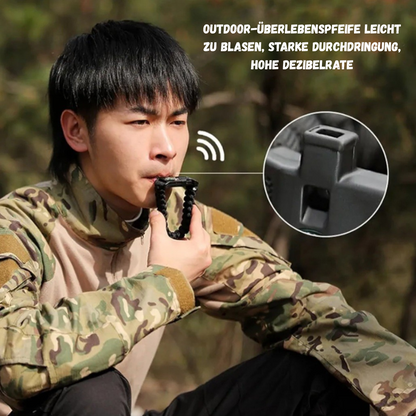 Survival Armband - Survival Kit, Outdoor Armband für Wandern, Camping, Bootfahren, Notfall oder Andere Outdoor-Aktivitäten.