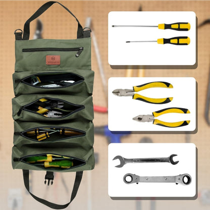 Roll-Up-Allzwecktasche -  Robust, Langlebig und Stilvoll.