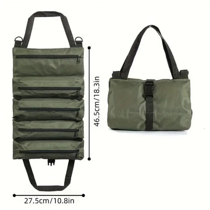 Roll-Up-Allzwecktasche -  Robust, Langlebig und Stilvoll.